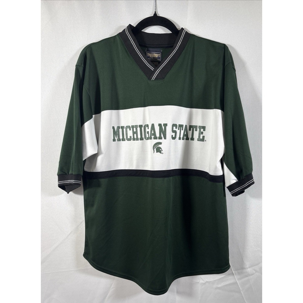Steve & Barrys vintage shirt size L michigan state Spartans short sleeve